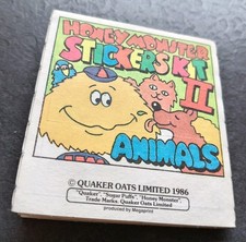 1986 Sugar Puffs Honey Monster Stickers Kit 2 - Animals