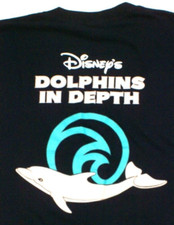 Vintage 90s Disney World Dolphins In Depth T-Shirt Men’s Large, USA Made