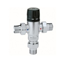 MISCELATORE TERMOSTATICO ANTICALCARE REGOLABILE CALEFFI 521500 (163101CA)