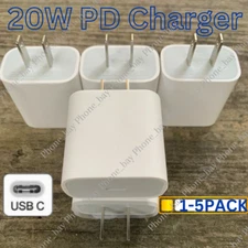For iPhone 14/13 Pro/11/12/XR/XS/IPad Fast Charger Wall Cube Type-C USB C PD 20W