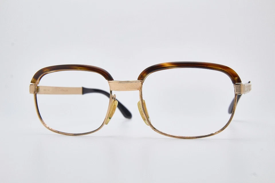 Gafas vintage de los años 70 llenas de oro VIENNALINE 235 1/20 12 KGF marco tortuga Foto 3 de 4