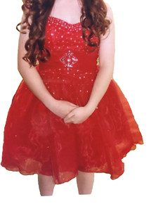 Formal/Prom Dress, Red, Juniors Sz. 4