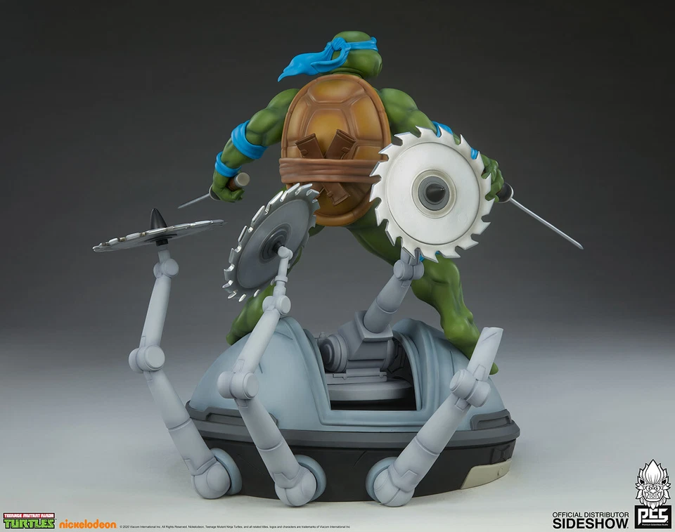 Figura Estatua LEONARDO EXCLUSIVA DE POP CULTURE SHOCK TMNT Escala 1:4 SIDESHOW Foto 4 de 4