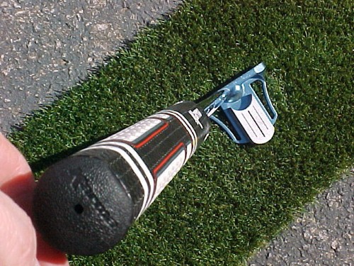 Snake Eyes Z9 Model 2 Milled Face Mallet Putter 40" Golf Club New Big Softy Grip - Picture 7 of 8