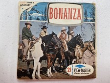 Sawyers View-Master Reel Packet 1964 Bonanza Pink Cloud Old Cathay B471 Complete