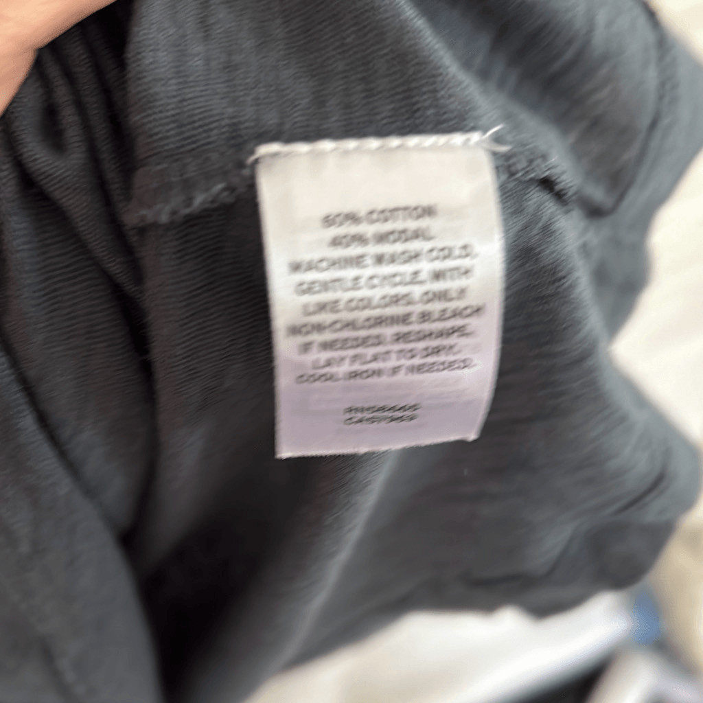 Nordstrom Rack heather Gray scoopneck T-shirt cotton Modal XS