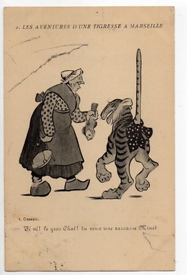 Téléchargement gratuit Images Theme Carte Illustrateur Cassan Une Tigresse A Marseille Rascasse dernière par