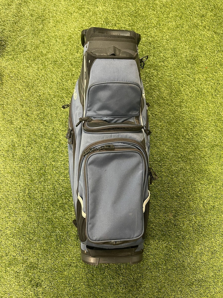 PING PIONEER Blue Golf Cart Bag 15-Way Club Divider & Cooler