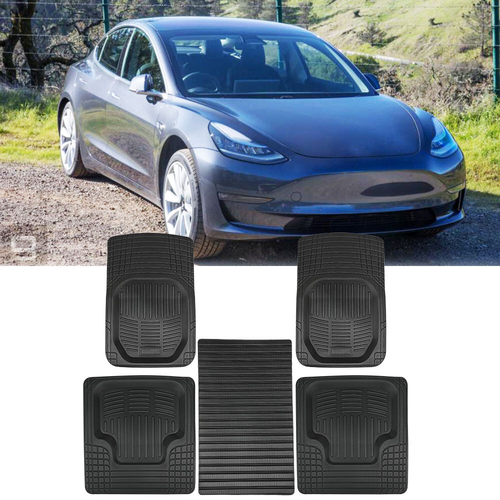 XPE Car Floor Mat For Tesla Model 3 S X Y Front & Rear Carpets Waterproof Custom