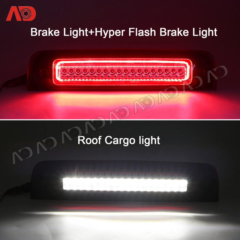 LED 3rd Third Brake License plate Light For 09-18 Dodge Ram 1500 2500 3500 4500 - Image 4 of 4