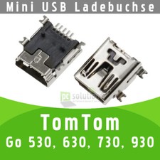 ✅ TomTom Go 530 630 730 930 Mini USB DC Femmina Presa di Ricarica Presa di Alimentazione Porta