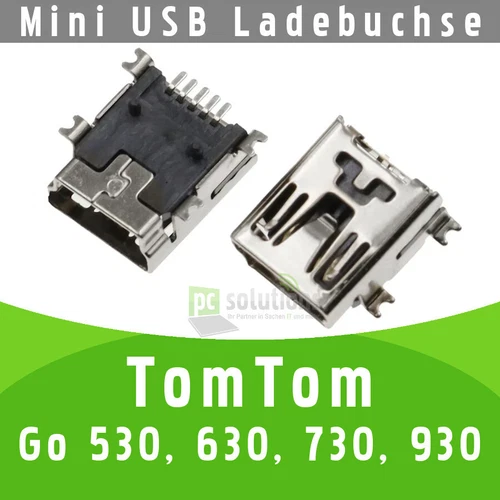 ✅ TomTom Go 530 630 730 930 Mini USB DC Buchse Ladebuchse Strombuchse Port