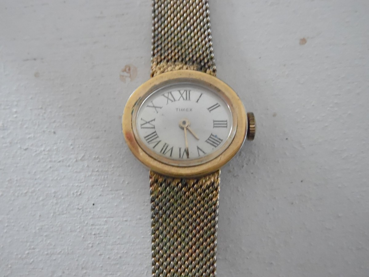 Montre Bracelet Femme TIMEX - Occasion En Très Bon état - Bijou Horloger Classique