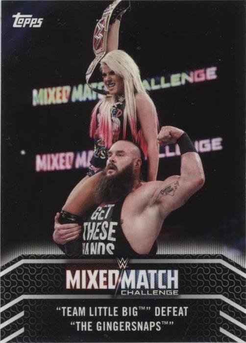 2018 Topps WWE Women's Division - Alexa Bliss Braun Strowman #MM-15 - 1 of 1