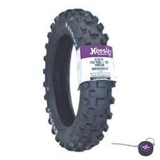 Hoosier Racing Tire 70/100-10 IMX30 Dirt Bike Rear Tire with Hoosier Keychain