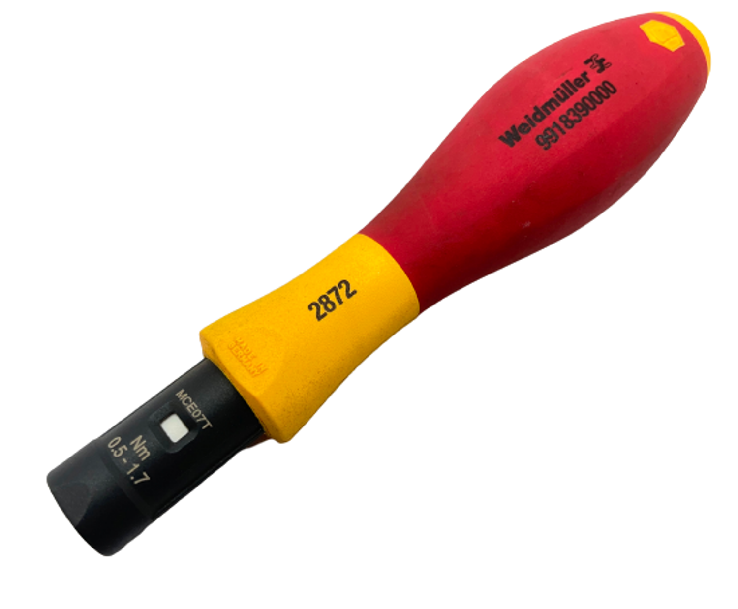 Weidmuller 9918390000 2872 MCE07T Torque Screwdriver 0.5-1.7