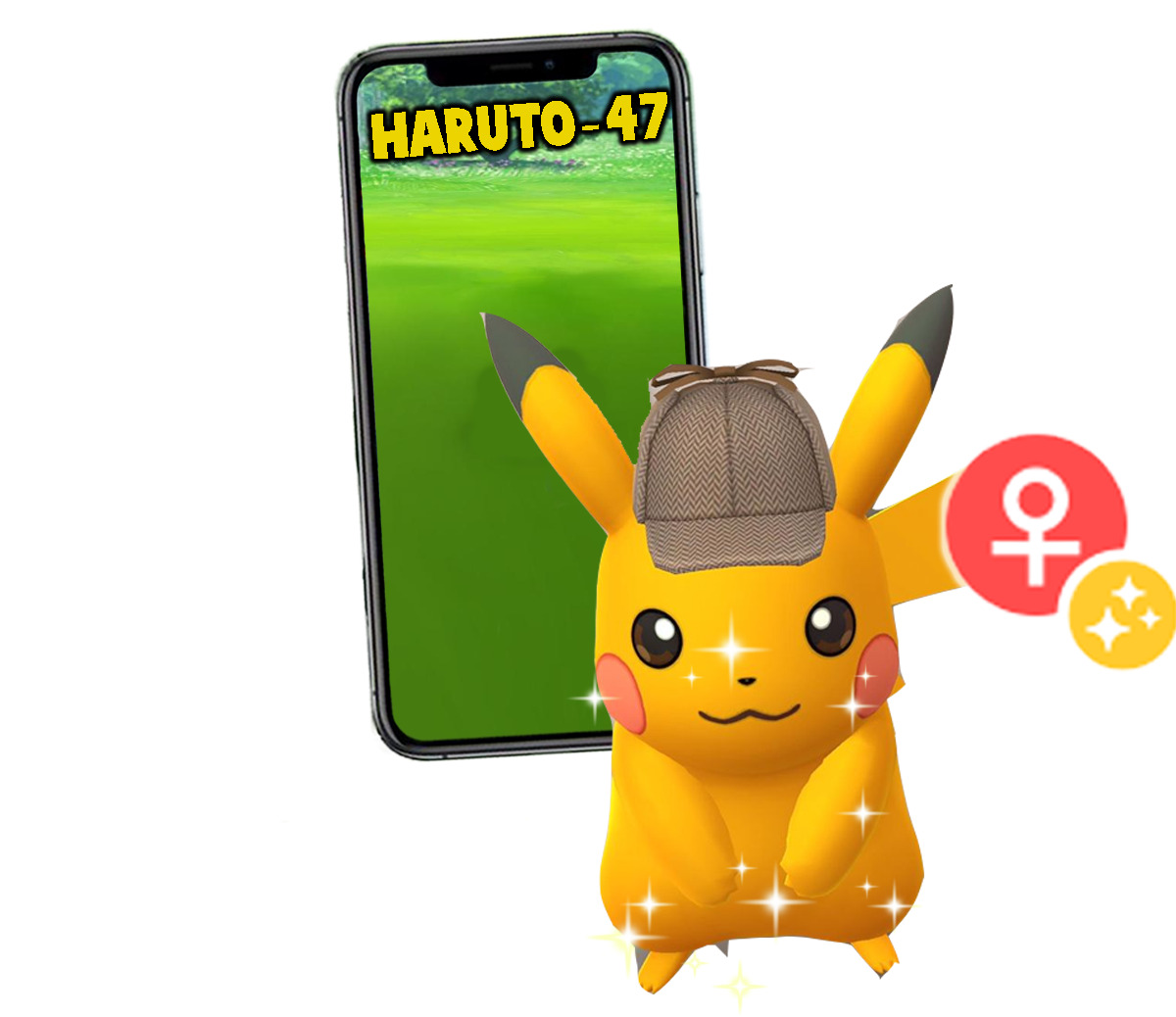 Shiny Detective Pikachu!