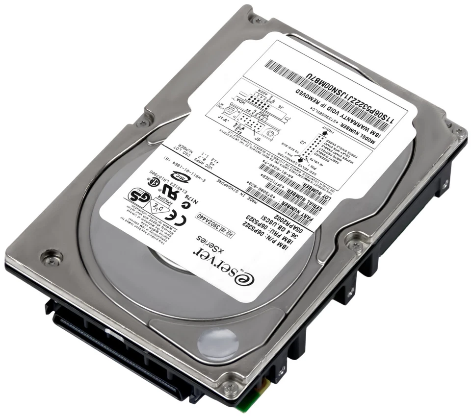 Disco Rigido IBM 06P5323 06P5322 ST336605LC 36.4GB 10K 4MB SCSI U160 3.5'' - Image 2 of 3