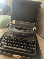 Remington Rand Noiseless Model 7 Typewriter With Case thumbnail