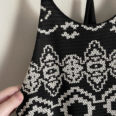 staring at stars crochet dress Staring At Stars Cream Knit Crochet Lace Short Sleeve Mini Dress Size Small
