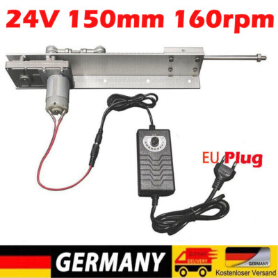 Elektrischer Linearmotor 24V Hubkolbenmotor Reciprocating Linear Actuator 150mm