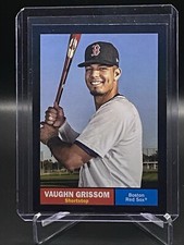 2024 Topps Archives Baseball Vaughn Grissom #21 Black Foilboard Boston Red Sox