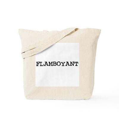 CafePress Flamboyant Natural Canvas Tote Bag, Cloth Shopping Bag (31347641)
