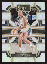 2024 WNBA Panini Select #4 Jaelyn Brown Silver Prizm