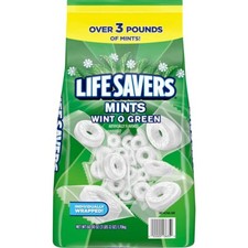 Life Savers Wint-O-Green Breath Mints Hard Candy, Party Size 53.95 oz. 