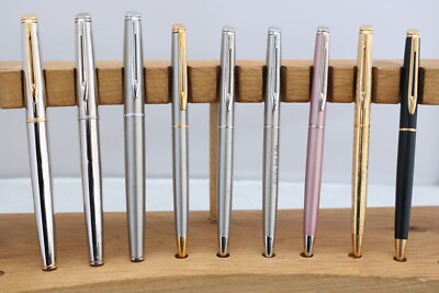 Vintage Waterman Hemisphere Füllfederhalter & Kugelschreiber, 27 verschiedene Artikel
