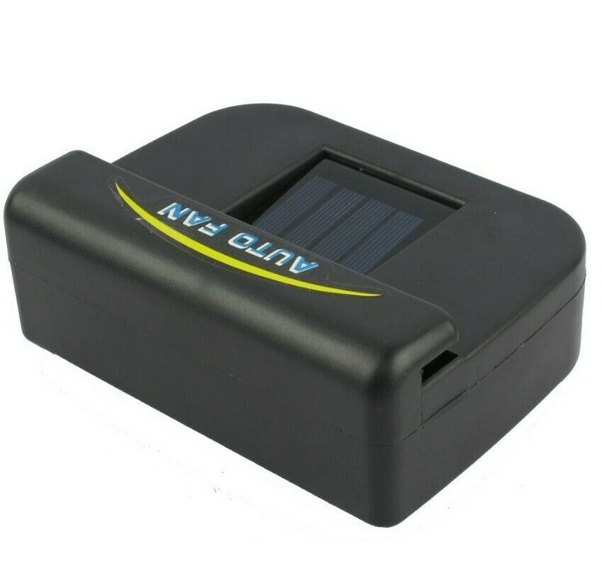 Sistema de enfriamiento de ventilación de aire de escape de automóvil con energía solar automática nuevo Foto 4 de 4