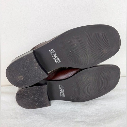 Nordstrom Vintage Brown Woven Leather Mules - Picture 10 of 10