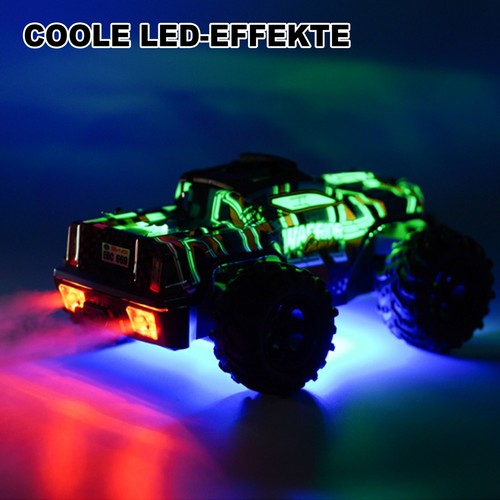 RC-Auto Ferngesteuerter Monstertruck Ferngesteuert mit Spray 1:18 - Bild 2 von 6