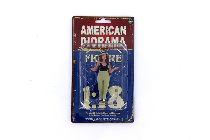 1:18 Scale American Diorama Tanya Hanging Out Female Figure 4