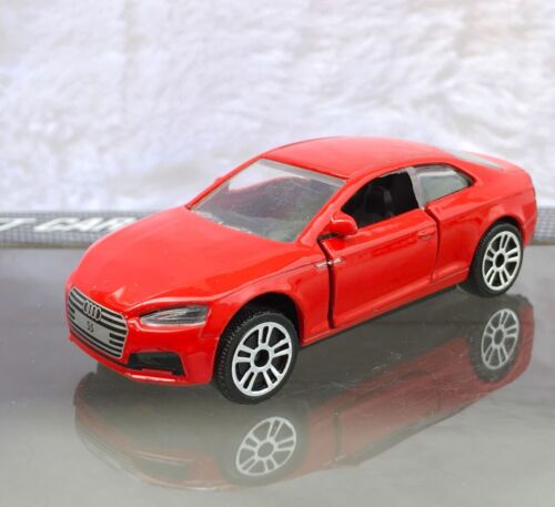 Majorette Audi S5 Coupe - Red - D5S Wheels 1:64 (3") no Package - Picture 1 of 6