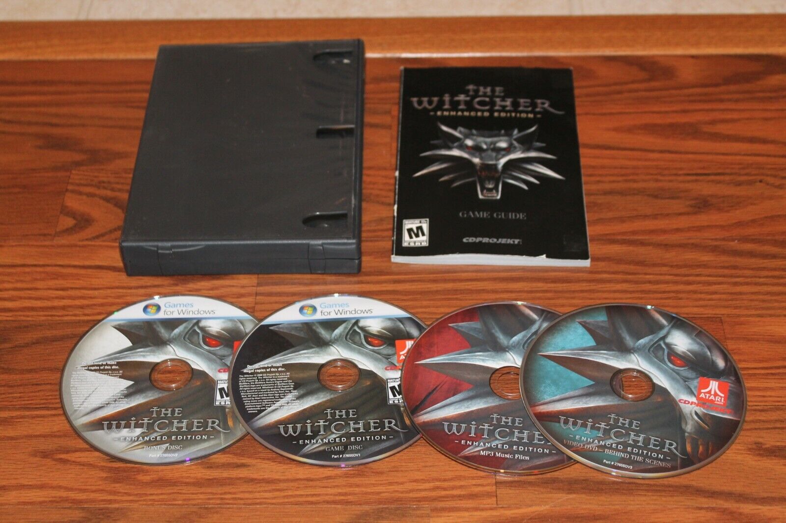 The Witcher Enhanced Edition~PC Game~Windows XP/Vista~New/Sealed~w/Slip  Cover 742725276550