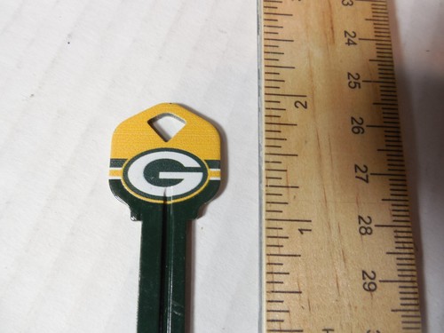 Llave de casa de la NFL Green Bay Packers sin usar 2 lados - Imagen 3 de 5