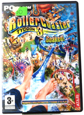 Rollercoaster Tycoon 3 Soaked PC Spiel Erweiterung