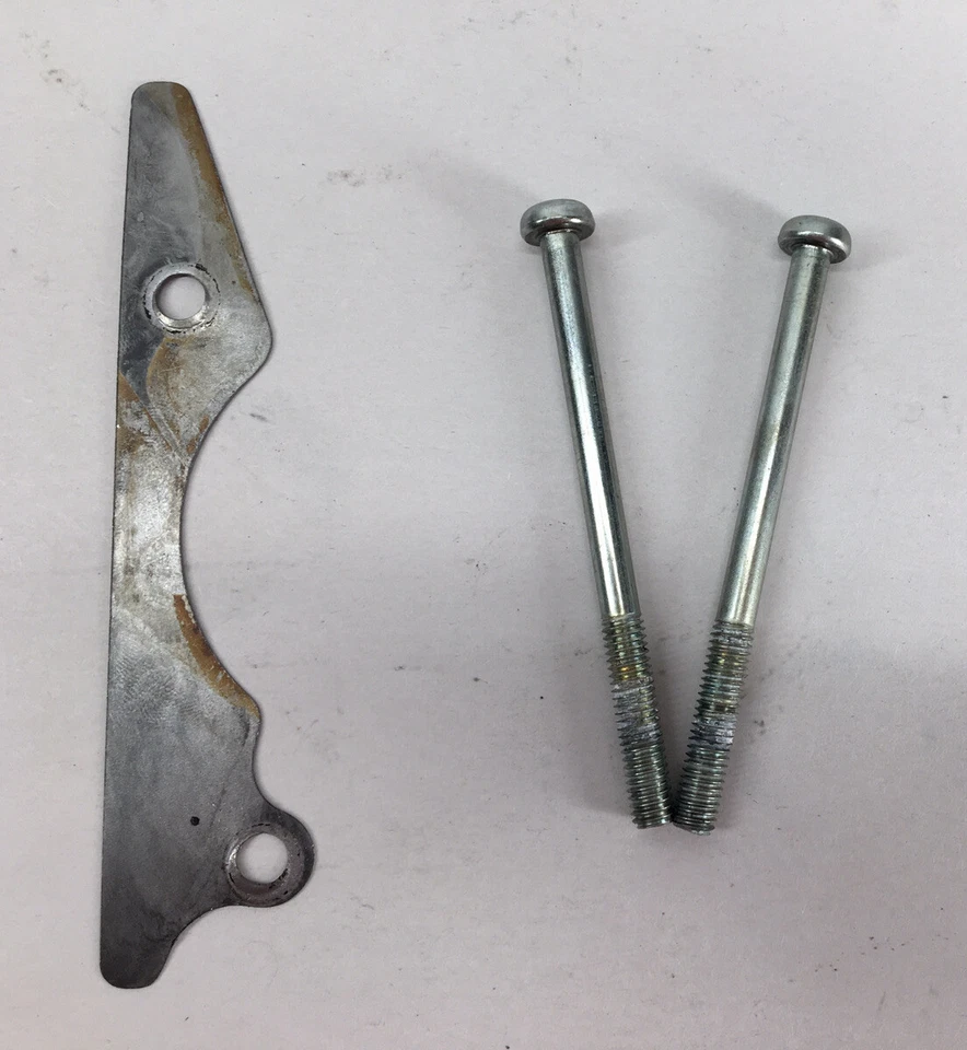 Placa de depósito de aceite original Suzuki TS400 TS 400 Apache 1976 vintage Foto 3 de 4