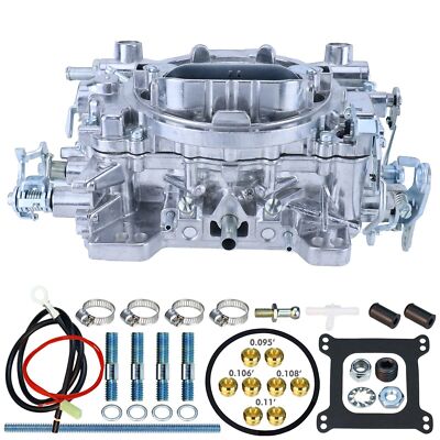 New 1405 Carburetor For Edelbrock Performer 600 CFM 4 BBL for GMC Manual Choke