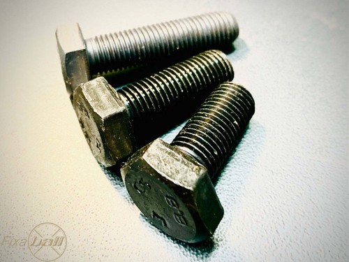 M12 x 1.5P Fine Pitch Hex Set Screw Bolt High Tensile 8.8 Self Colour - Picture 4 of 46