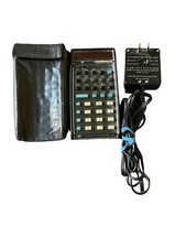 Vintage Hewlett Packard HP-35 LED Calculator W/ Charger  Case