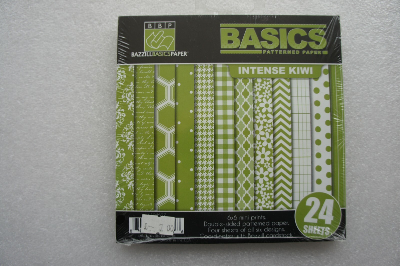 DISCOUNTED Bazzil Basics Papercraft Embellishments Words Numbers Brads