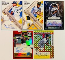 2022 Diamond Kings ROANSY CONTRERAS RC Patch AUTO /25 Mosaic /88 PIRATES 5 Card