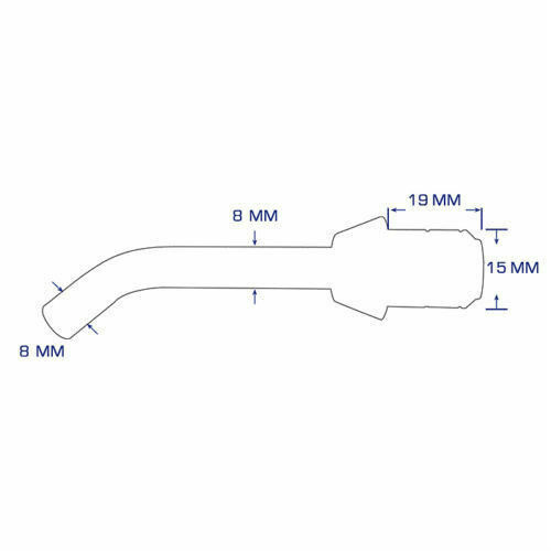 10 Dental Tip Guide fiber glass for Wireless Curing Light Orthodontics D5 Denjoy - Bild 3 von 4