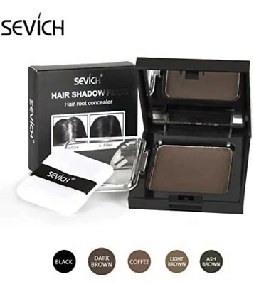 Sevich Hair Line Shadow Powder Grey Hair Root Concealer Waterproof Cover 12g