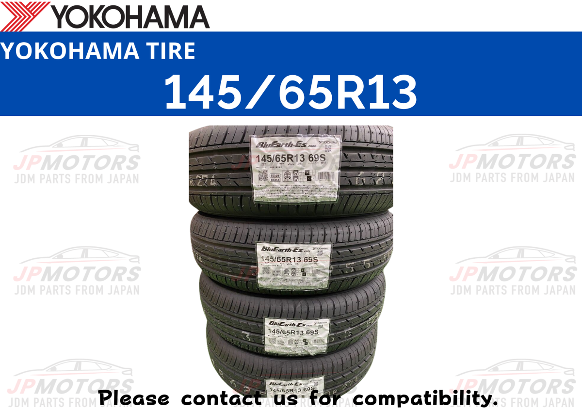 4New YOKOHAMA BluEarth 145/65R13 4pcs New Summer Tire For 4New YOKOHAMA BluEarth 145/65R13 4pcs New Summer Tire For