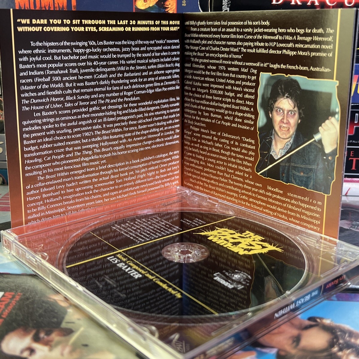 The Beast Within 1982 Ltd Ed OST CD Les Baxter MGM Intrada Gore