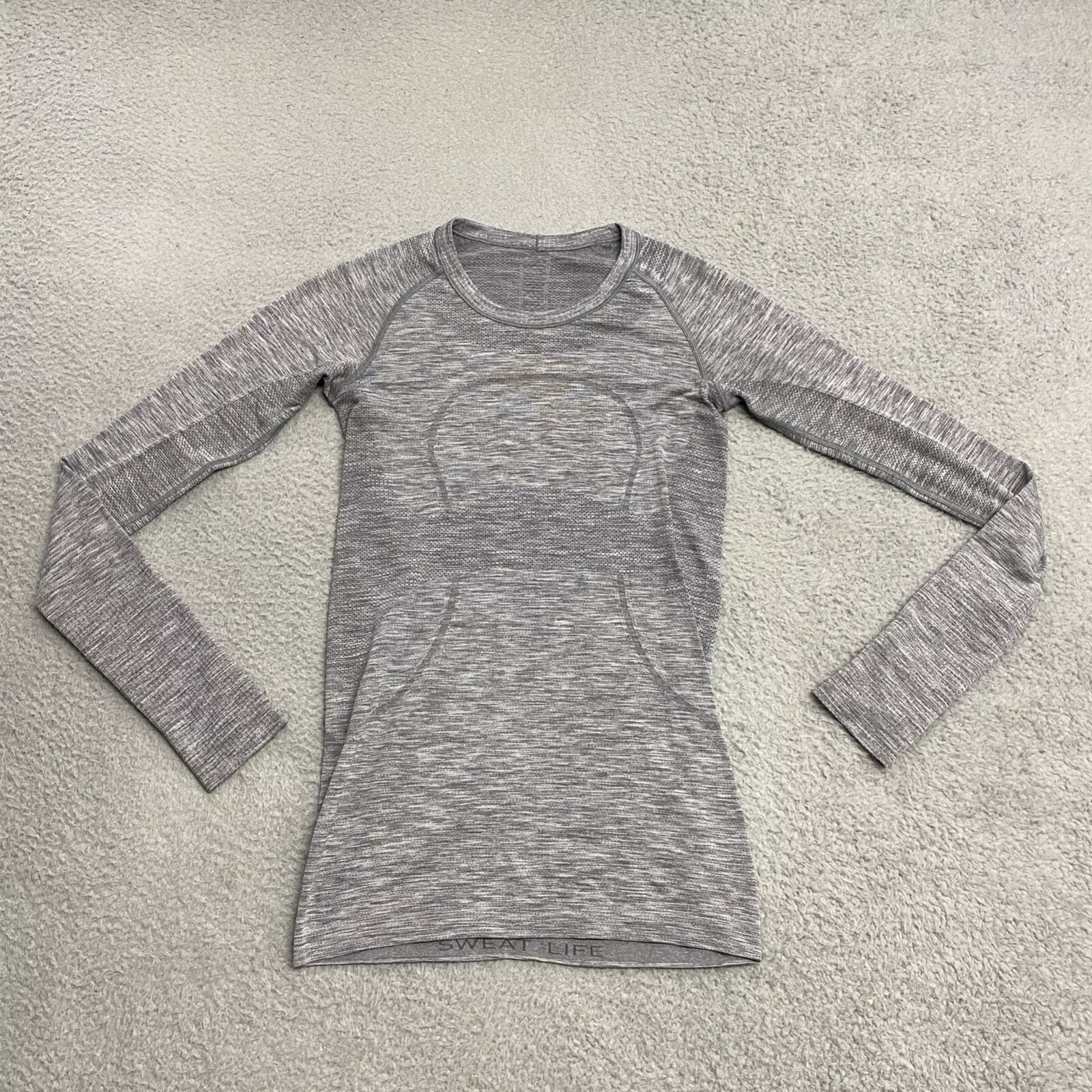 lululemon swiftly tech thumb holes running yoga sweat life shirt