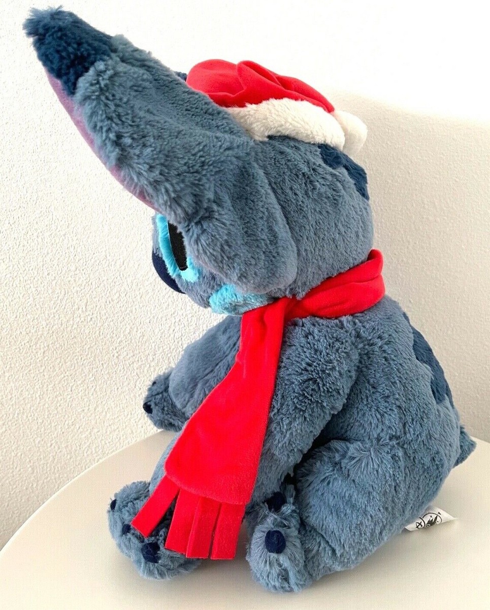 Lilo & Stitch Santa Hat Stitch Holiday Plush Authentic